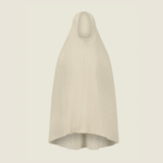 Glossy khimaar - light beige