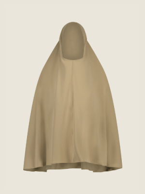Luxe khimaar – nude