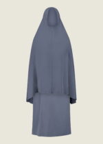 Glossy khimaar - denim - Afbeelding 5