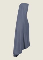 Glossy khimaar - denim - Afbeelding 4