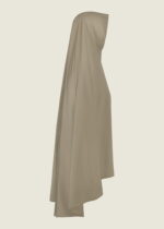 Glossy khimaar - taupe - Afbeelding 3