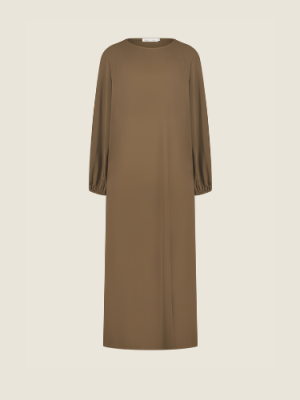 Luxe abaya – Brown