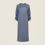 Glossy abaya - Denim