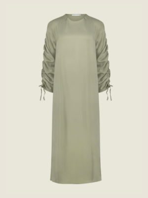 Glossy abaya – Green