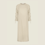 Glossy abaya - Beige Light