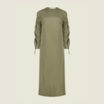 Glossy abaya - Moss