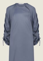 Glossy abaya - Denim - Afbeelding 3