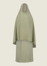 Glossy abaya - Green - Afbeelding 3