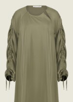 Glossy abaya - Moss - Afbeelding 3