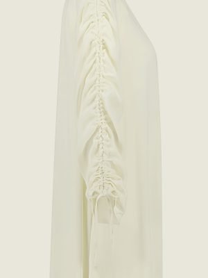 Glossy abaya – Off white