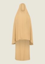 Glossy abaya - Orange - Afbeelding 4