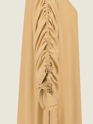 Glossy abaya – Orange