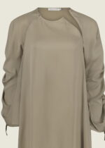 Glossy abaya - Taupe - Afbeelding 3