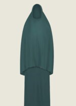 Luxe abaya - Dark green - Afbeelding 3