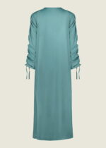 Glossy Abaya - turquoise - Afbeelding 3