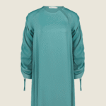 Glossy Abaya - turquoise - Afbeelding 4