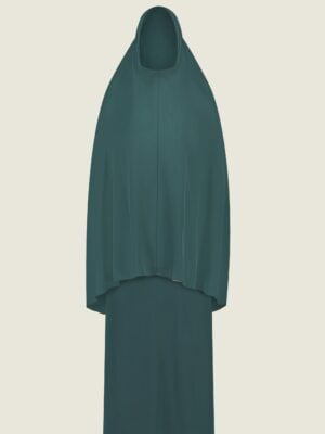 Luxe Khimaar – Dark green