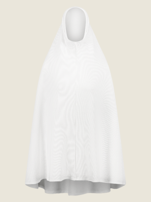 Knitted Khimaar – White