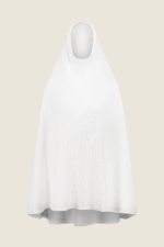 Knitted Khimaar - White