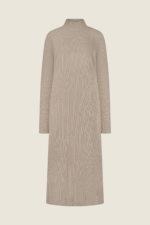 Knitted Abaya - Nude