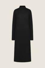 Knitted Abaya - Black