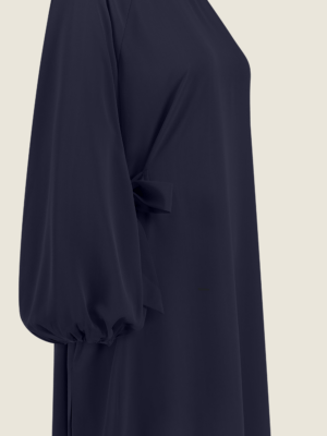 Luxe Abaya – Navy Blue