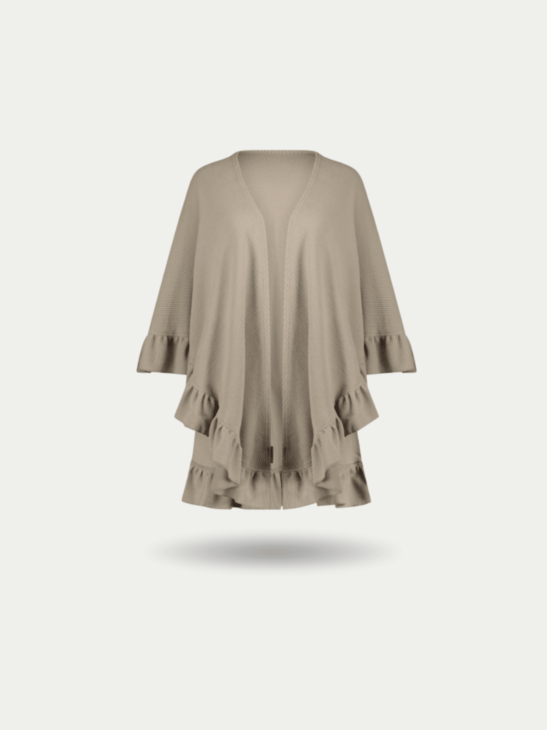 98 Nude - Poncho - Afbeelding 1