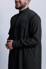 Qamis - Dark Grey - Afbeelding 3