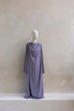 Drape Abaya - Purple Ocean