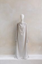 Drape Abaya - Light Beige
