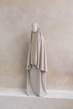 Drape Khimaar - Light Beige - Afbeelding 4