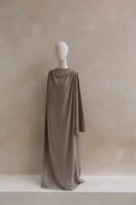 Drape Abaya - Taupe - Afbeelding 3