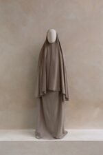Drape Khimaar - Taupe