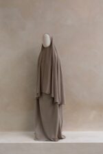 Drape Khimaar - Taupe - Afbeelding 3
