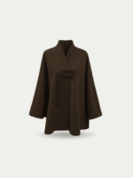 Comfy Cape - Deep Brown