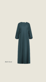 Luxe abaya - Dark green