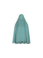 Silk Khimaar set - Turquoise - Afbeelding 2