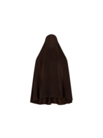 Silk Khimaar set - Deep Brown - Afbeelding 2
